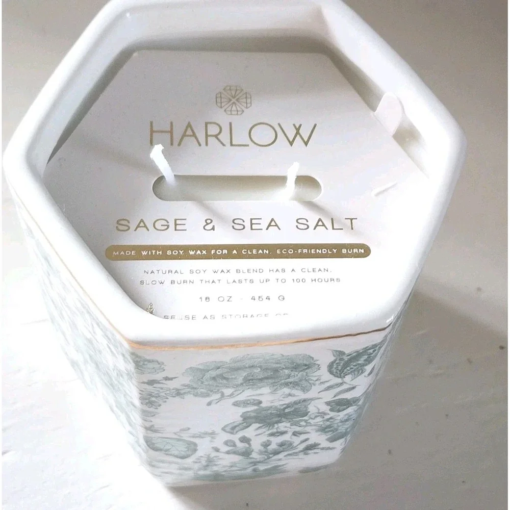 Harlow Sage And Sea Salt Candle
